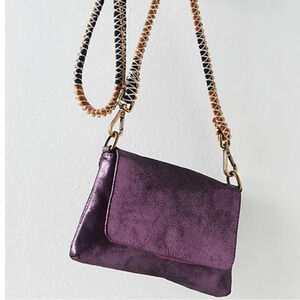 Free People Purple Crossbody Bag
